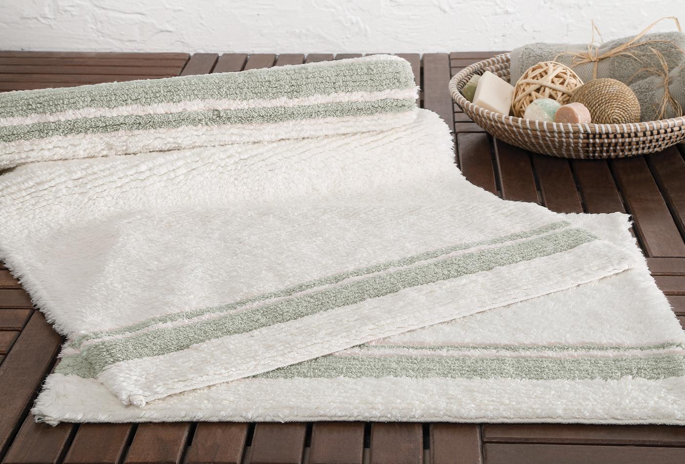 Levi Nil Groen Badkamer Mat Set 50x60 cm 60x100 cm - foto 3