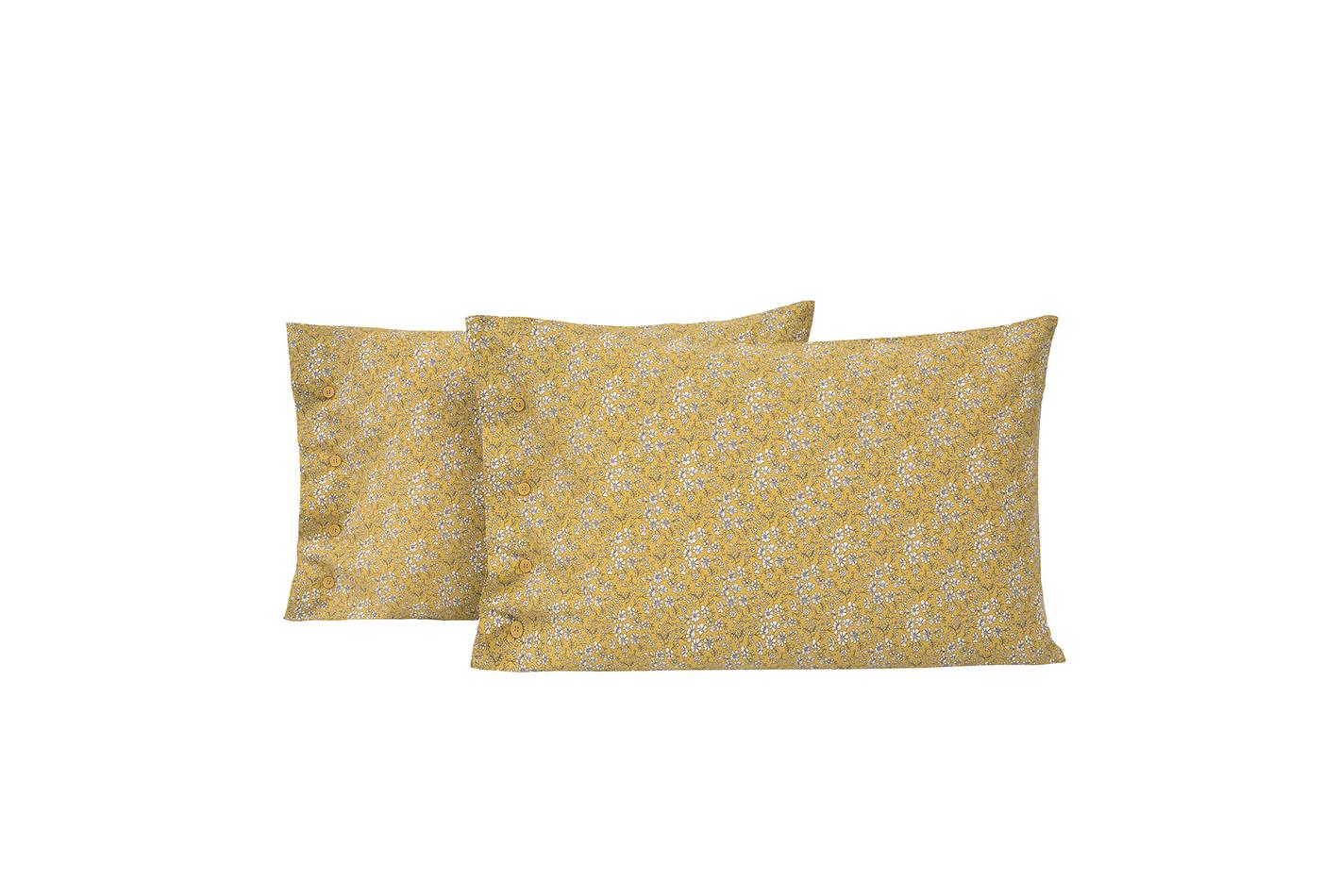 Mix Match Liberty Saffraan Kussensloop 50x70 cm - foto 3