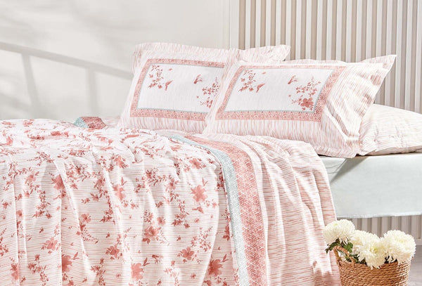 Minella Blush Pique Tk Eenpersoons