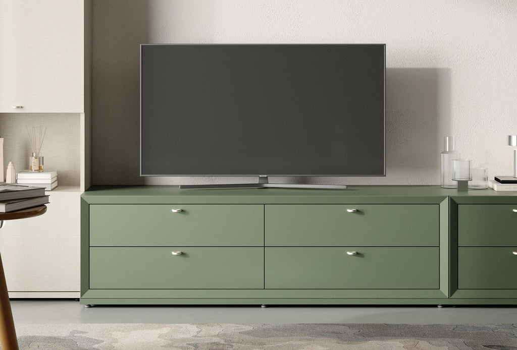 Fit Flex 4 met lades met basis Module Groen 160x49 - foto 4