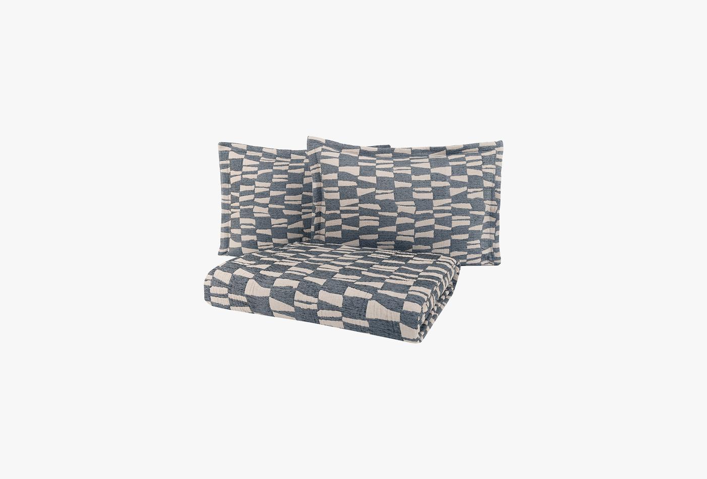 Tolina Indigo Bed Sprei Tweepersoons - foto 6