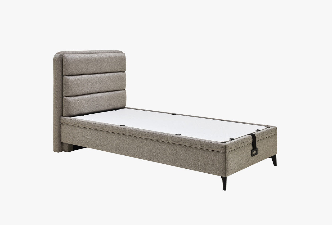 Botanic Boxspring met hoofdbord 90x190 cm Taupe - foto 2