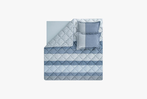 Malin Blauw Slaapset Eenpersoons