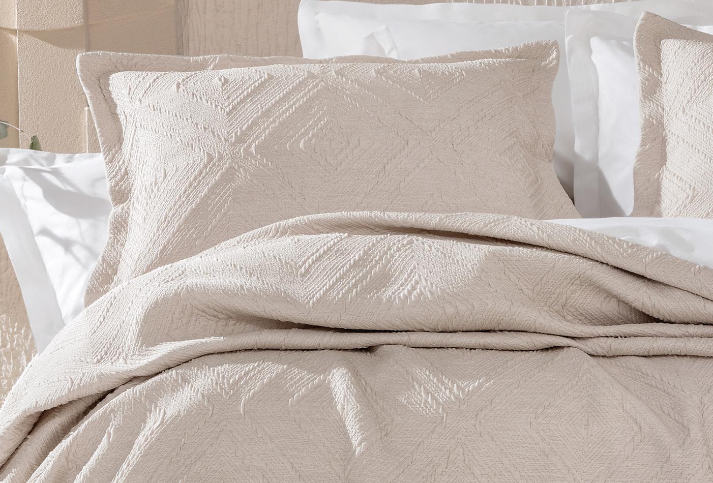 Brio Beige Bed Sprei Seti Tweepersoons - foto 4