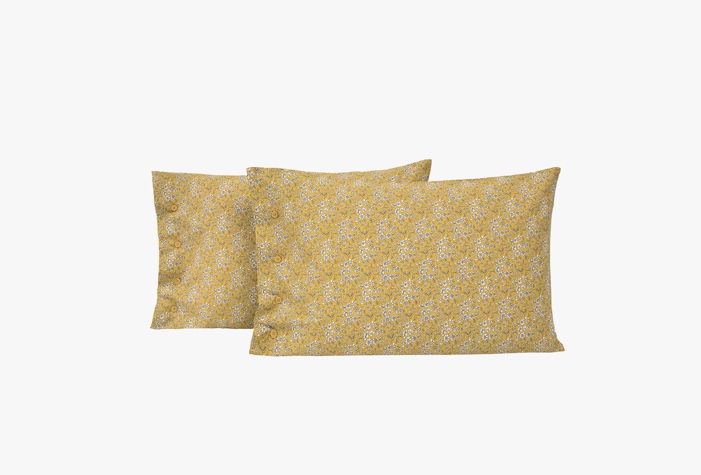 Mix Match Liberty Saffraan Kussensloop 50x70 cm - foto 2