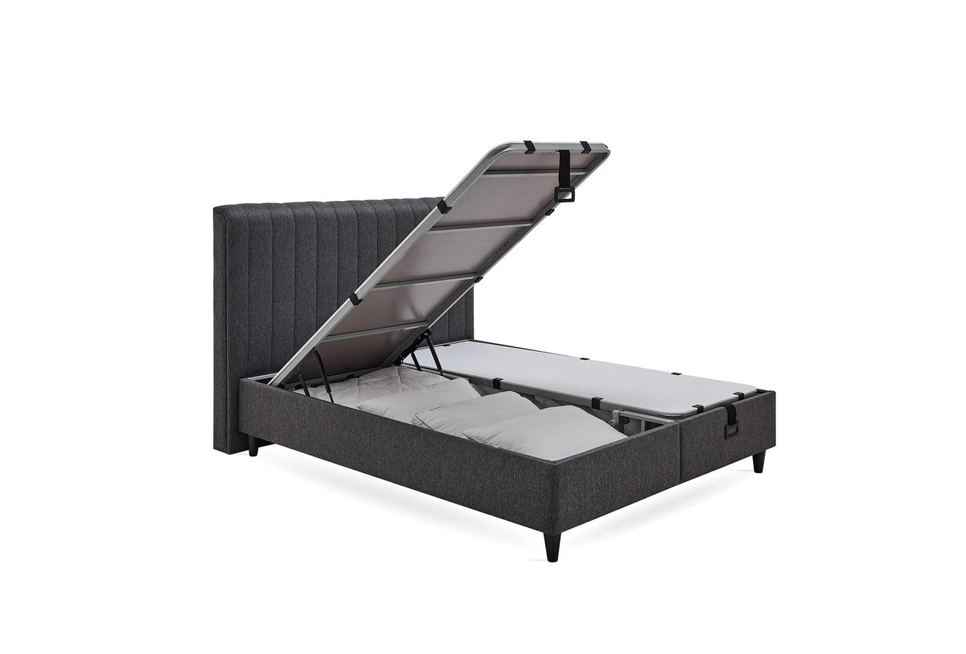 Lento Somni Boxspring met hoofdbord Zwart - foto 5