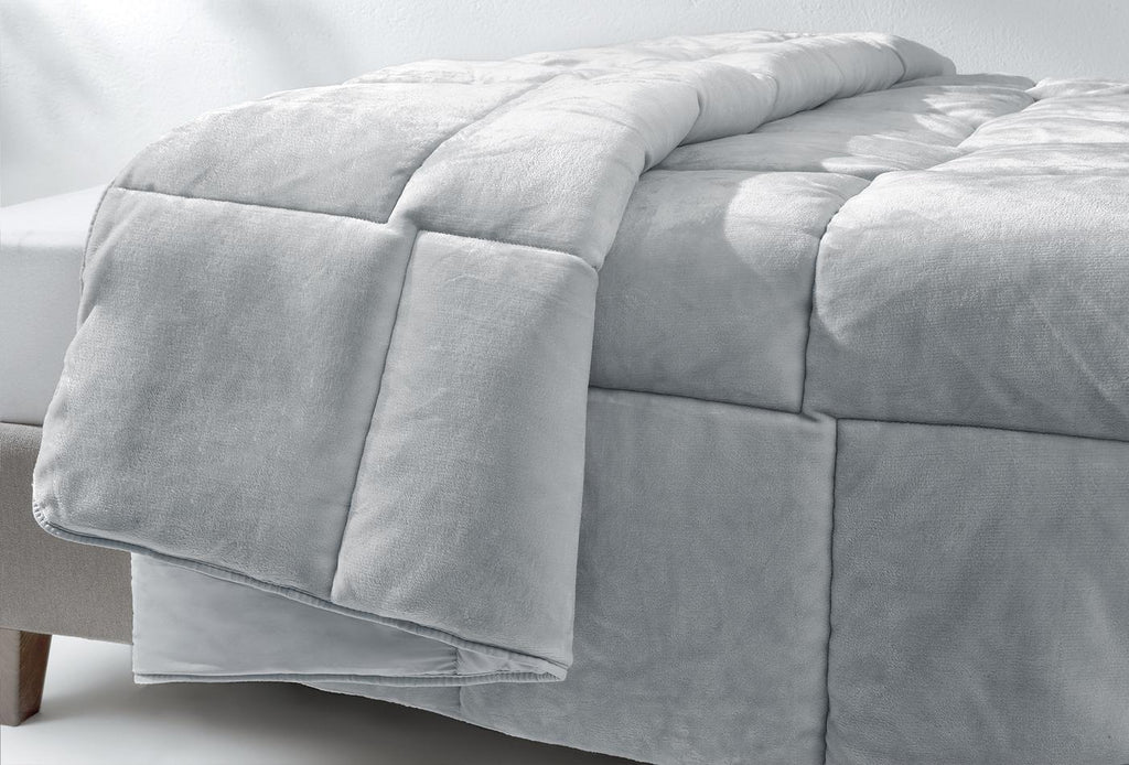 Macaron Wellsoft Grijs Wellsoft Dekbed 155x215 cm - foto 4