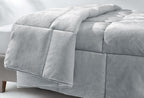 Macaron Wellsoft Grijs Wellsoft Dekbed 155x215 cm - foto 4