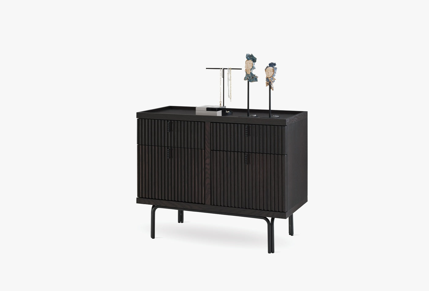 Austin Ladekast Donker OAK kleur 103x83 cm - foto 2