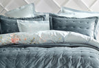 Vals Nil Groen Fluweel Bed Sprei Seti Tweepersoons - foto 6