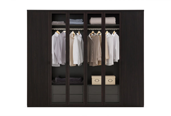 Austin Kast Donker OAK kleur 274X227 Cm