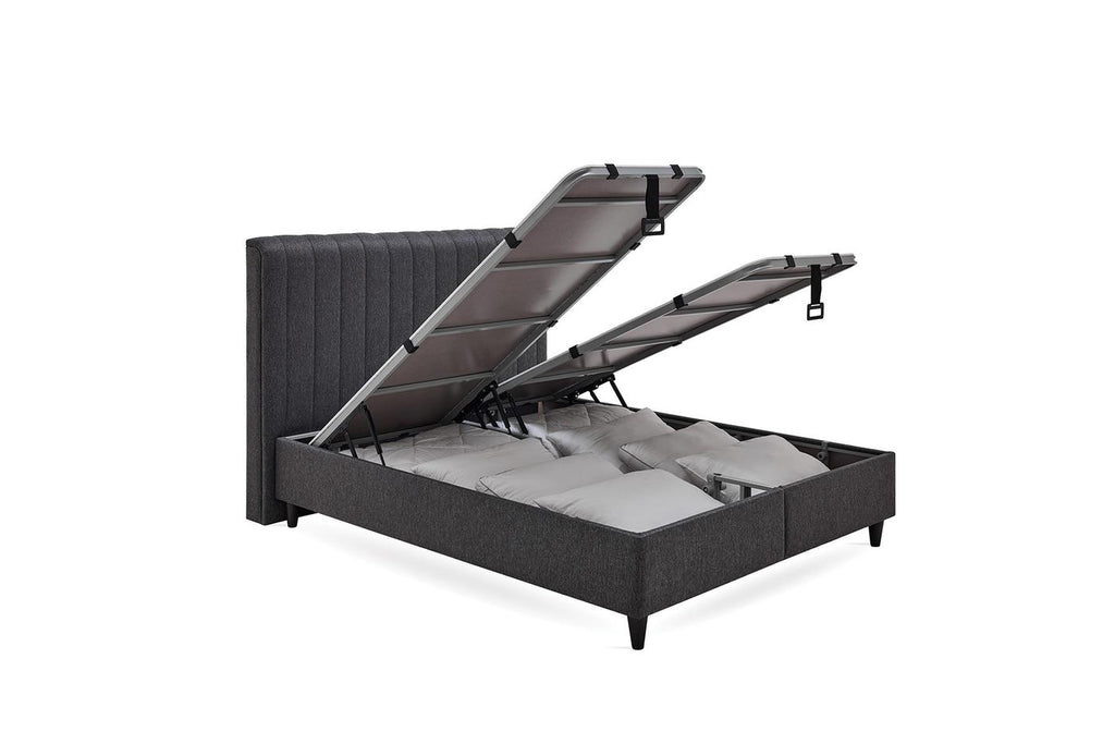 Lento Somni Boxspring met hoofdbord Zwart - foto 6