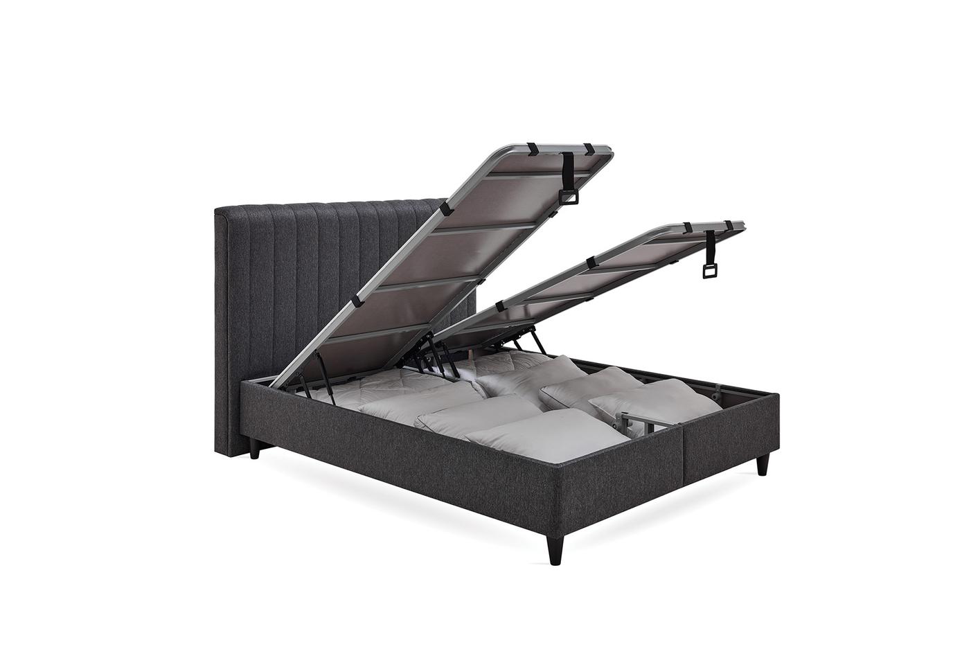 Lento Somni Boxspring met hoofdbord Zwart - foto 6