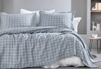 Agie Indigo Bed Sprei Eenpersoons