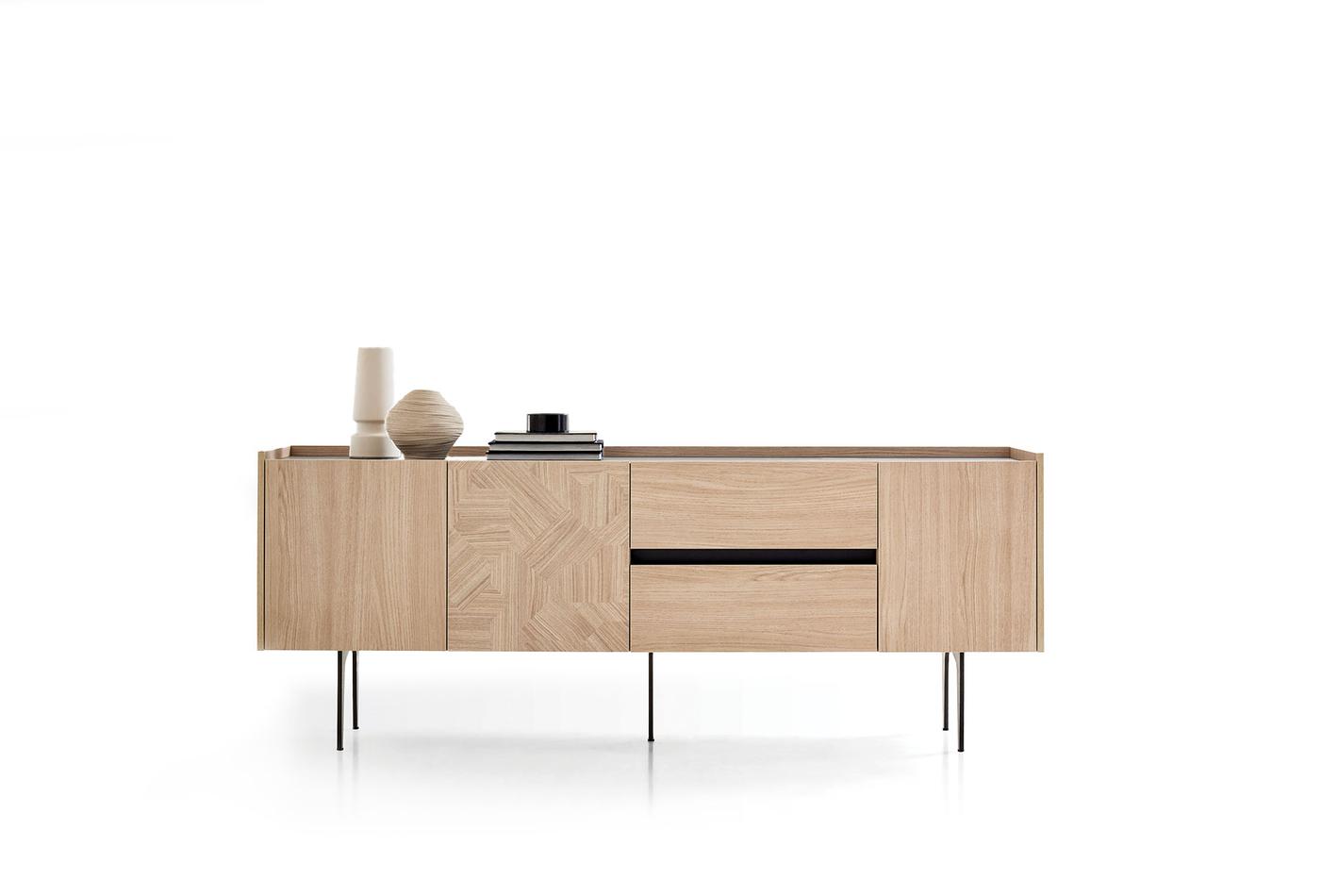 Terra Dressoir Eettafel Uitschuifbaar met armleuning Eetkamerstoel 4 Stuks - foto 5