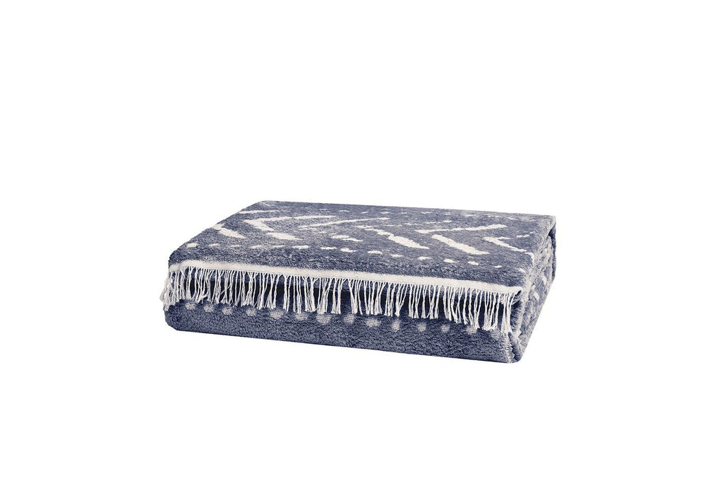 Cora Indigo Bed Sprei Eenpersoons - foto 4