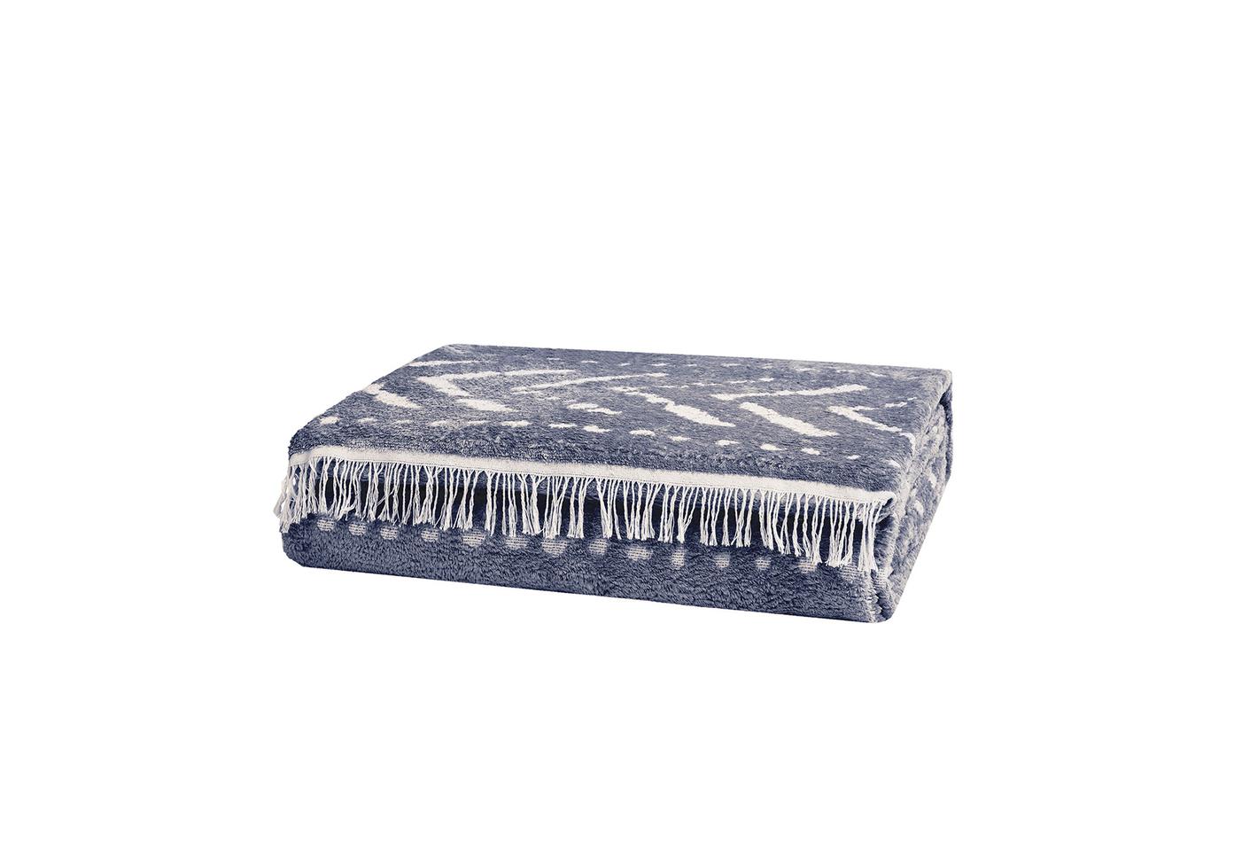 Cora Indigo Bed Sprei Eenpersoons - foto 4