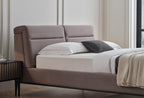 Riga Boxspring met hoofdbord 160x200 cm Grijs - foto 4