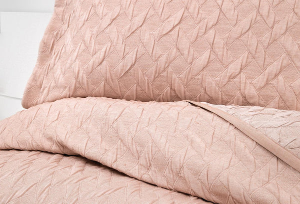Lennox Oudroze Bed Sprei Eenpersoons