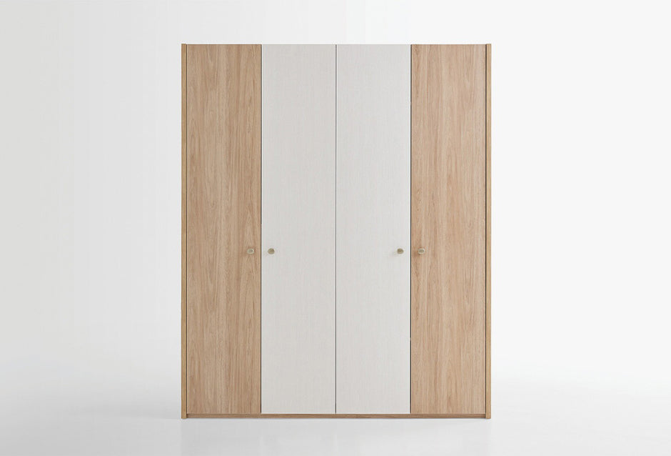 Perge Kledingkast 4-deurs 183X222 Cm