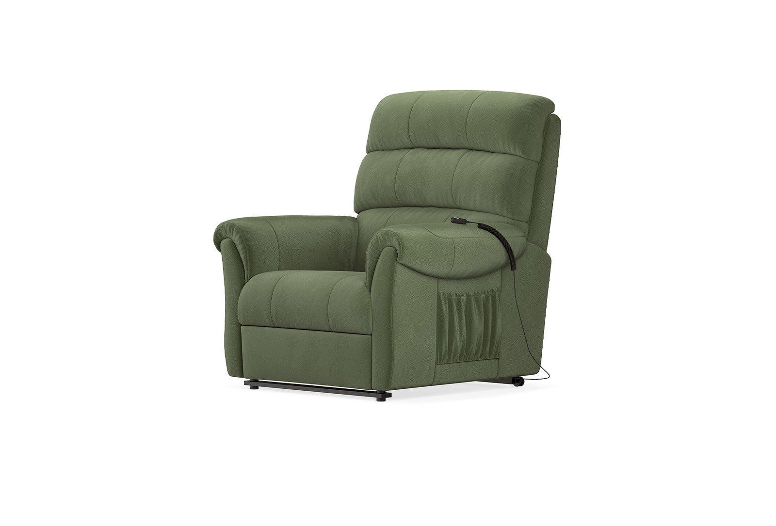 Arizona TV Fauteuil Liftfunctie Mohair Donkergroen - foto 5