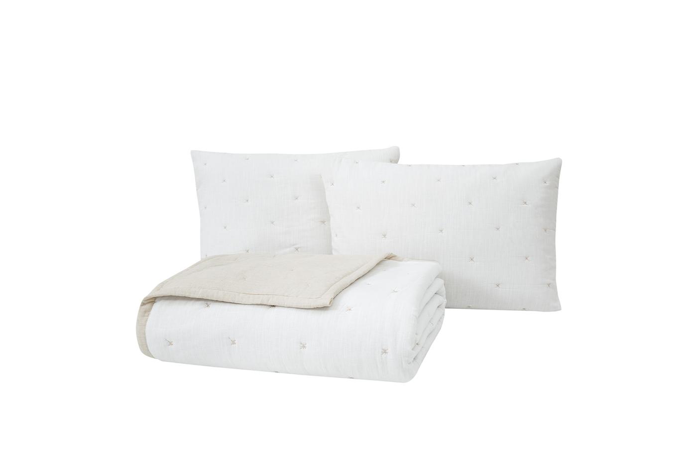 Loras Wit Bed Sprei Tweepersoons - foto 6