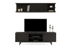 Austin Mini Tv-meubel Donker OAK kleur 250x45 cm - foto 4