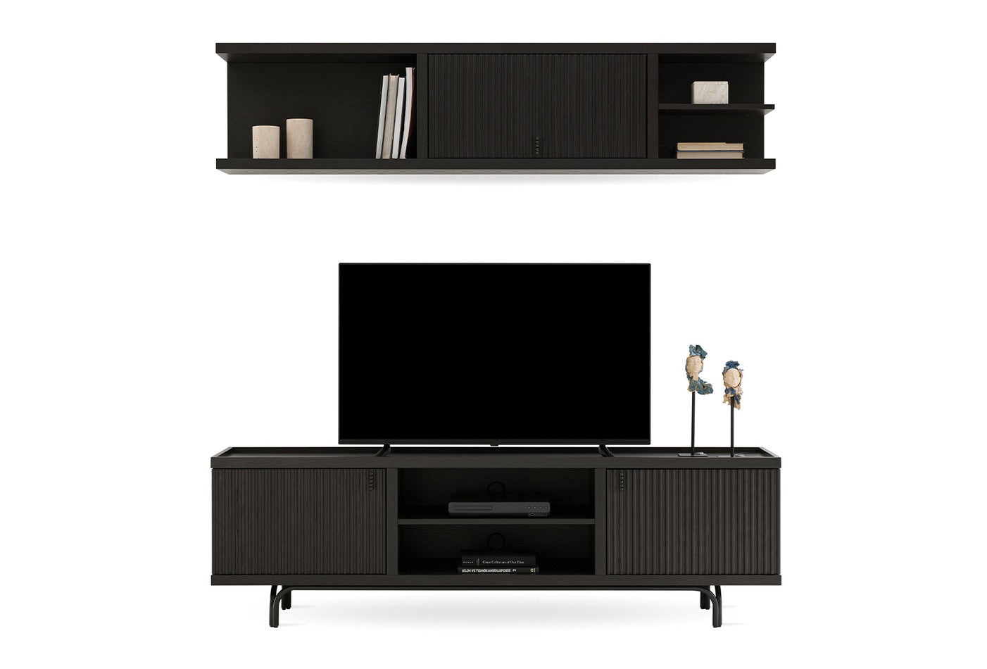 Austin Mini Tv-meubel Donker OAK kleur 250x45 cm - foto 4