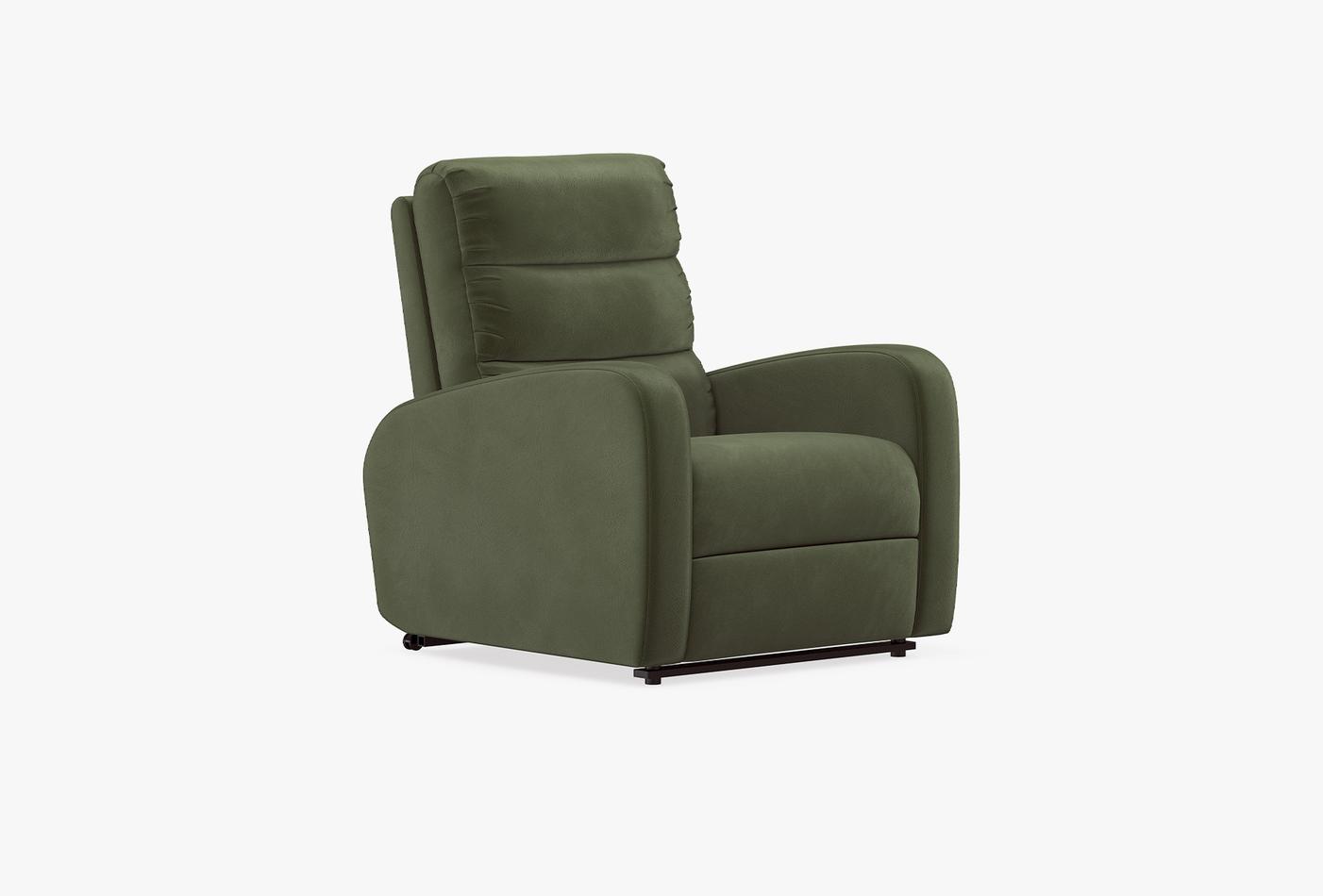 Enric Lift mechanisme 1-zits Bank Mohair Donker Groen