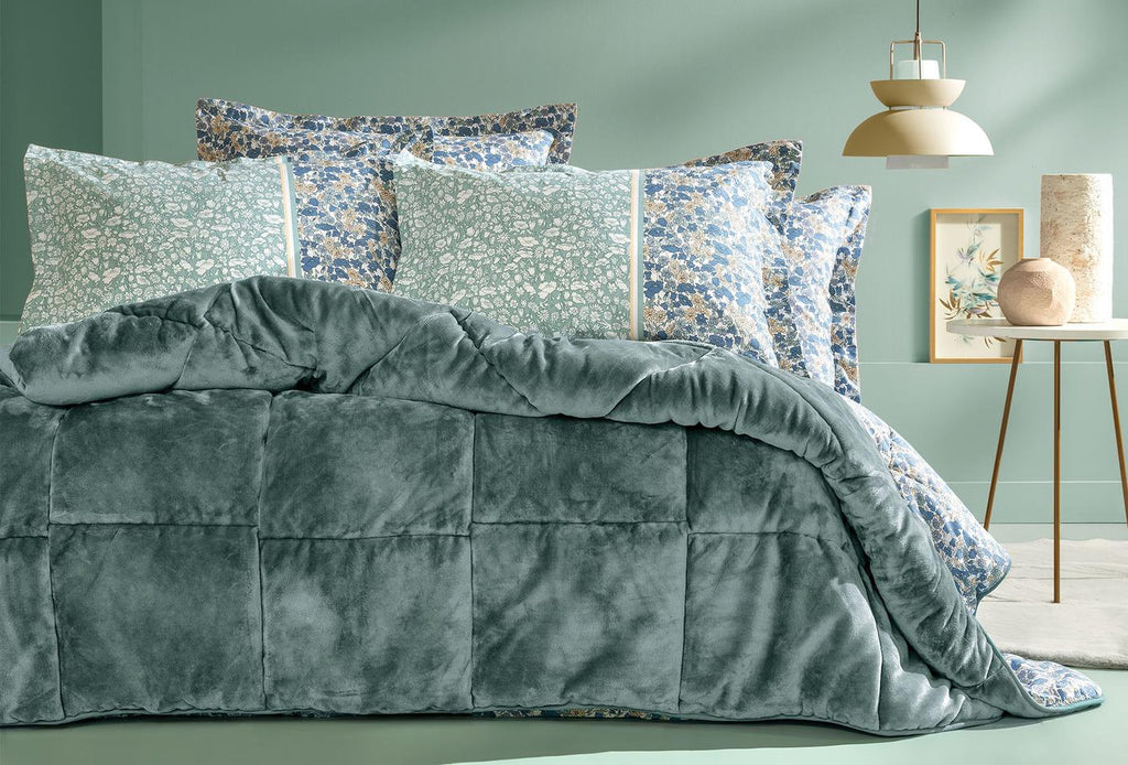 Lesly Groen Triola Set Eenpersoons