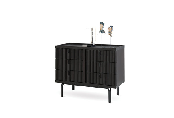 Austin Ladekast Donker OAK kleur 6 met lades 103X83 Cm