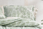 Ella Groen Bed Sprei Seti Tweepersoons - foto 5