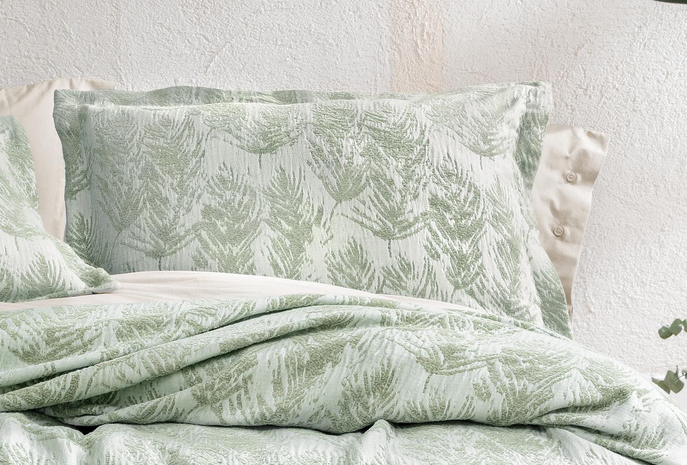 Ella Groen Bed Sprei Seti Tweepersoons - foto 5