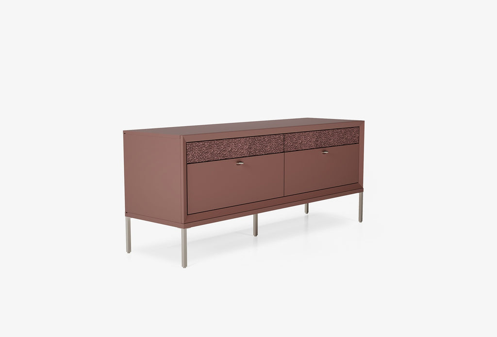 Fit & Flex Module met 4 lades op poten - Sorbet 160x67 cm - foto 2