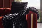 Lara Zwart Bank Plaid Tv-plaid Seti - foto 4