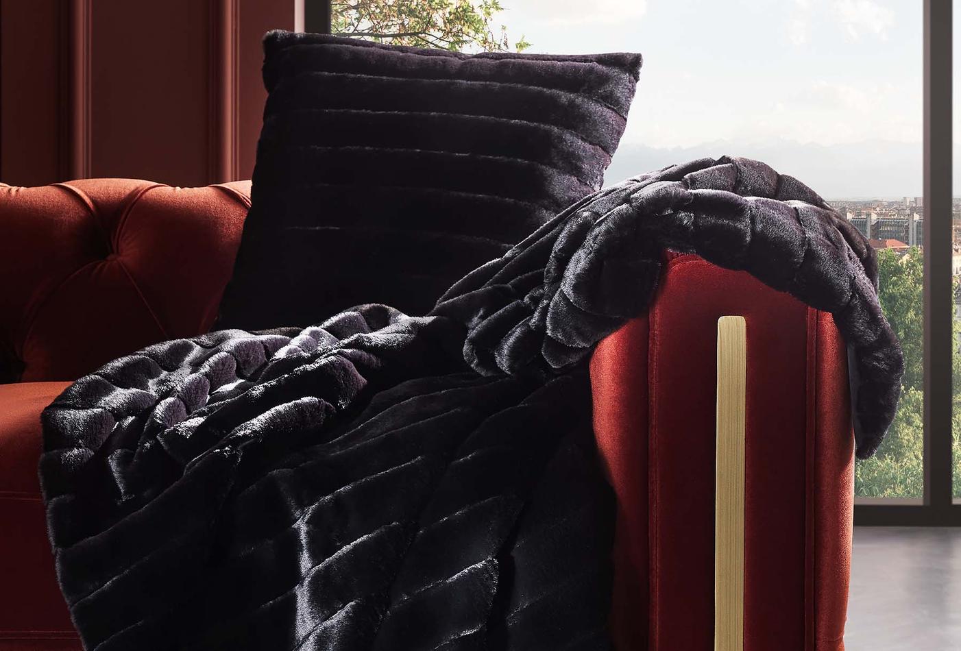 Lara Zwart Bank Plaid Tv-plaid Seti - foto 4
