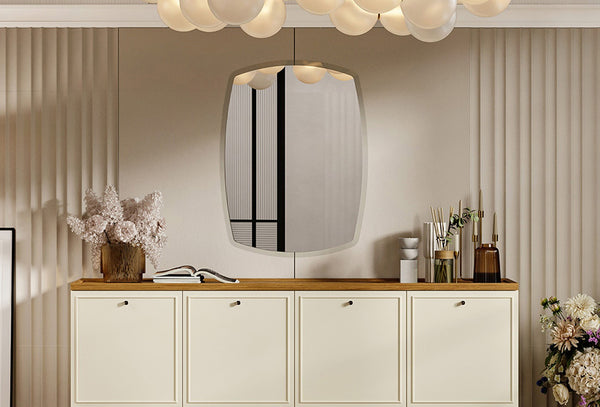 Marsana Dressoir Ladekast Spiegel 70X93 Cm
