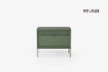 Fit & Flex Module met 2 lades op poten - Groen 80x67 cm