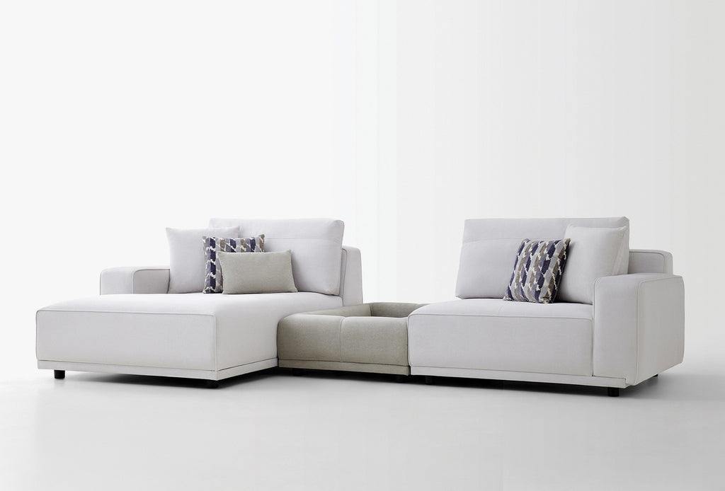 Mesta Modulair Hoekbank Combinatie Links Creme - foto 2