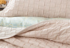 Velma Blush Ekru Bed Sprei Eenpersoons - foto 3