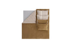 Charme Estie Camel Fluweel Saten Dekbedovertrekset Tweepersoons - foto 5