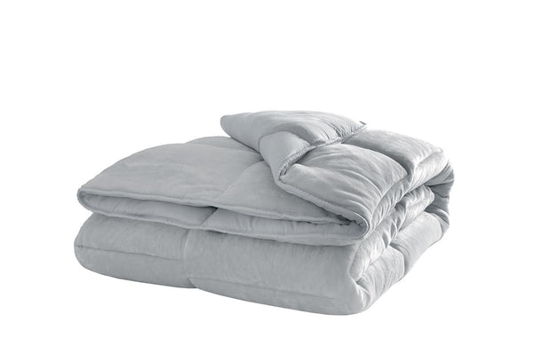 Macaron Wellsoft Grijs Wellsoft Dekbed 155X215 Cm
