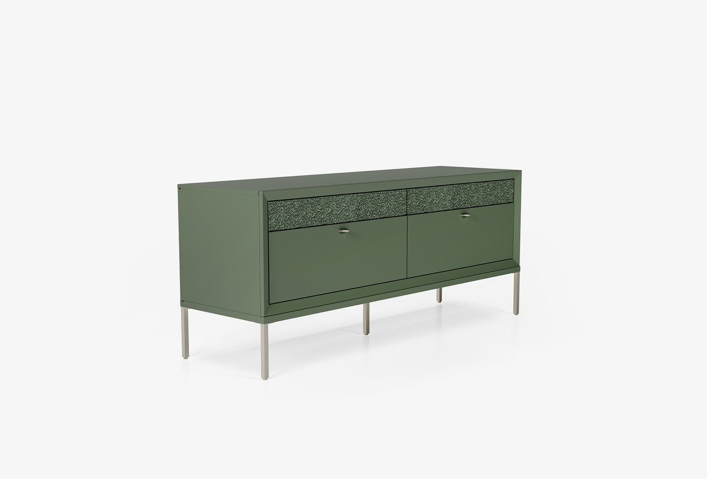 Fit Flex 4 met lades op poten Module Groen 160x67 - foto 2