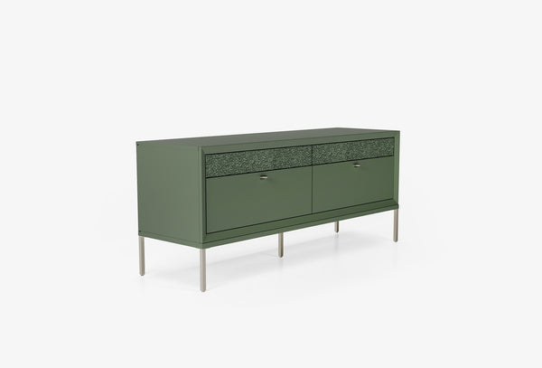 Fit Flex 4 met lades op poten Module Groen 160X67