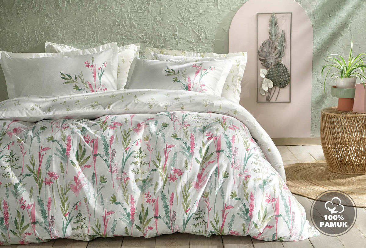 Hana Roze Dekbedovertrekset Eenpersoons