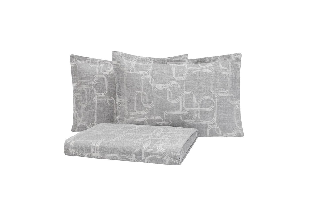 Adena Grijs Bed Sprei Eenpersoons - foto 4