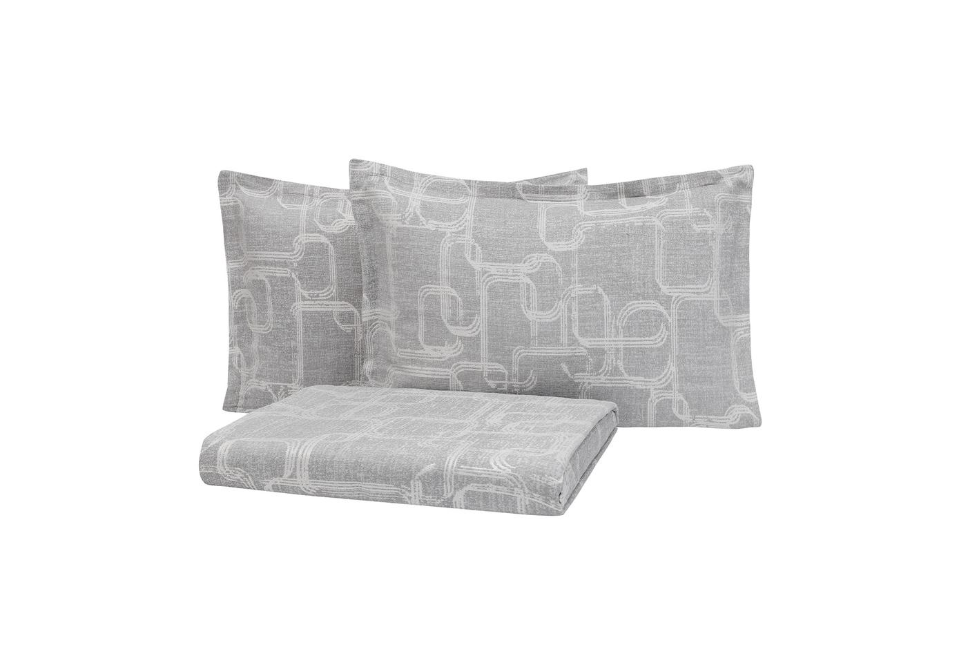 Adena Grijs Bed Sprei Eenpersoons - foto 4
