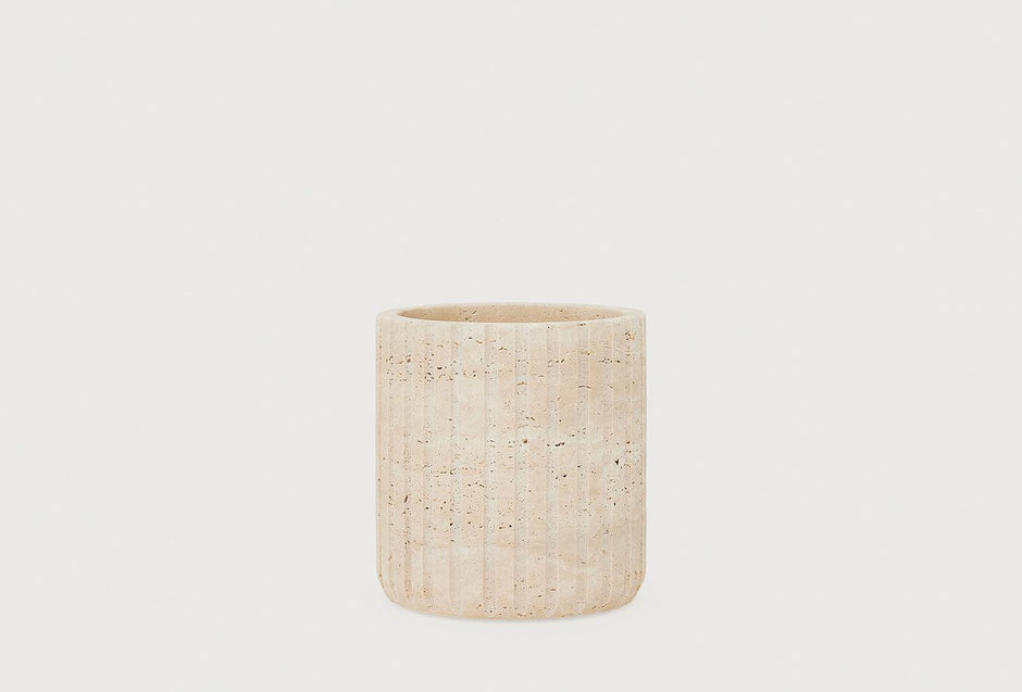 Luna Kleine Vaas, Beige