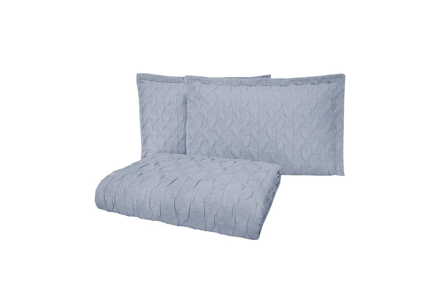 Lennox Indigo Bed Sprei Eenpersoons - foto 5