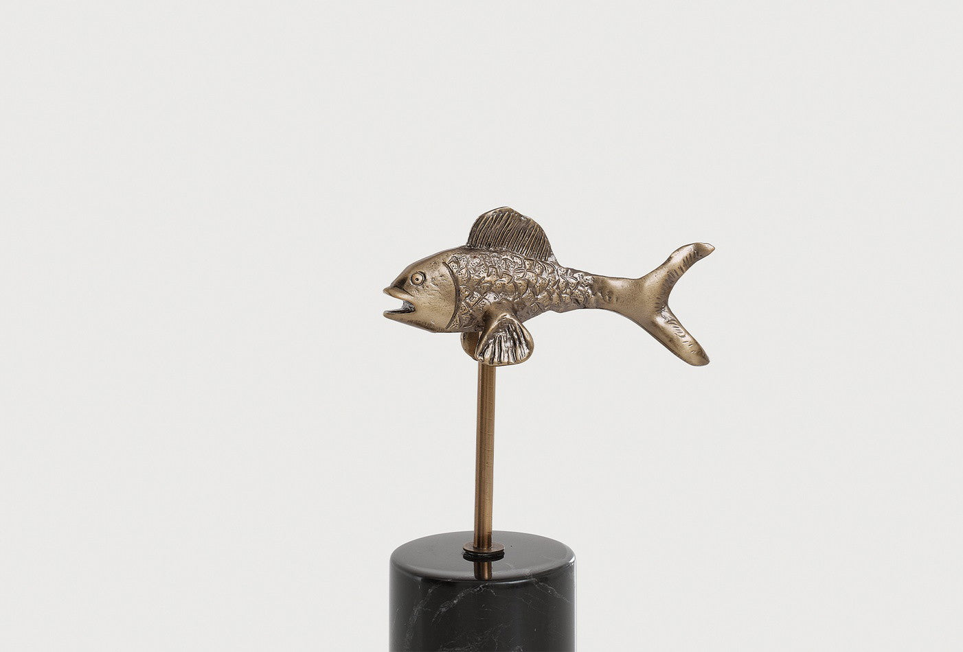Fish Decoratief object Marmer Eskitme Kaplama Metaal 230 Mm - foto 5